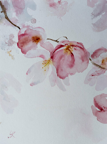 Colors of Spring by Yuriy Kraft, Work on Paper for Sale on Select