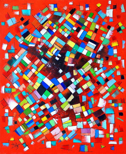SEVENTIES 05 by Patrick Marin, Painting for Sale on Select