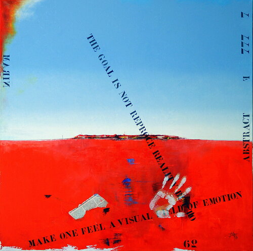 ABSTRACTION 3 by Patrick Marin, Painting for Sale on Select