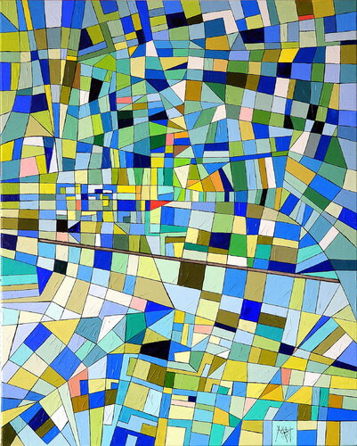 SEVENTIES 019 by Patrick Marin, Painting for Sale on Select