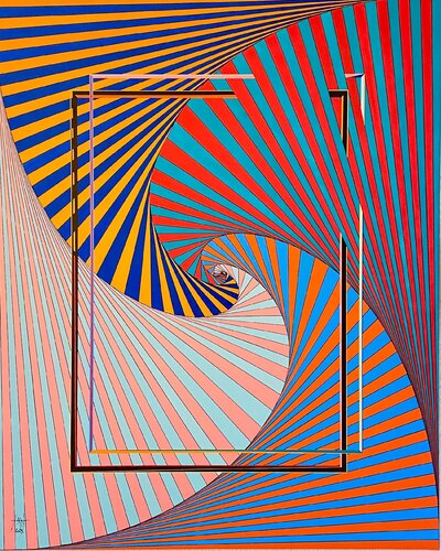 SEVENTIES 136 by Patrick Marin, Painting for Sale on Select