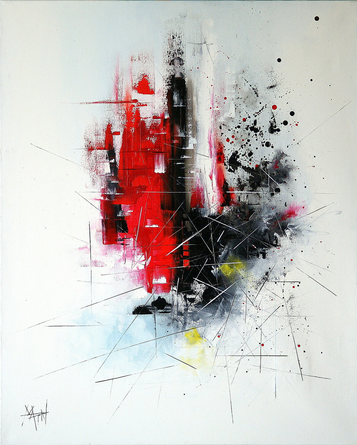 SEVENTIES 2 Patrick Marin Original painting for sale