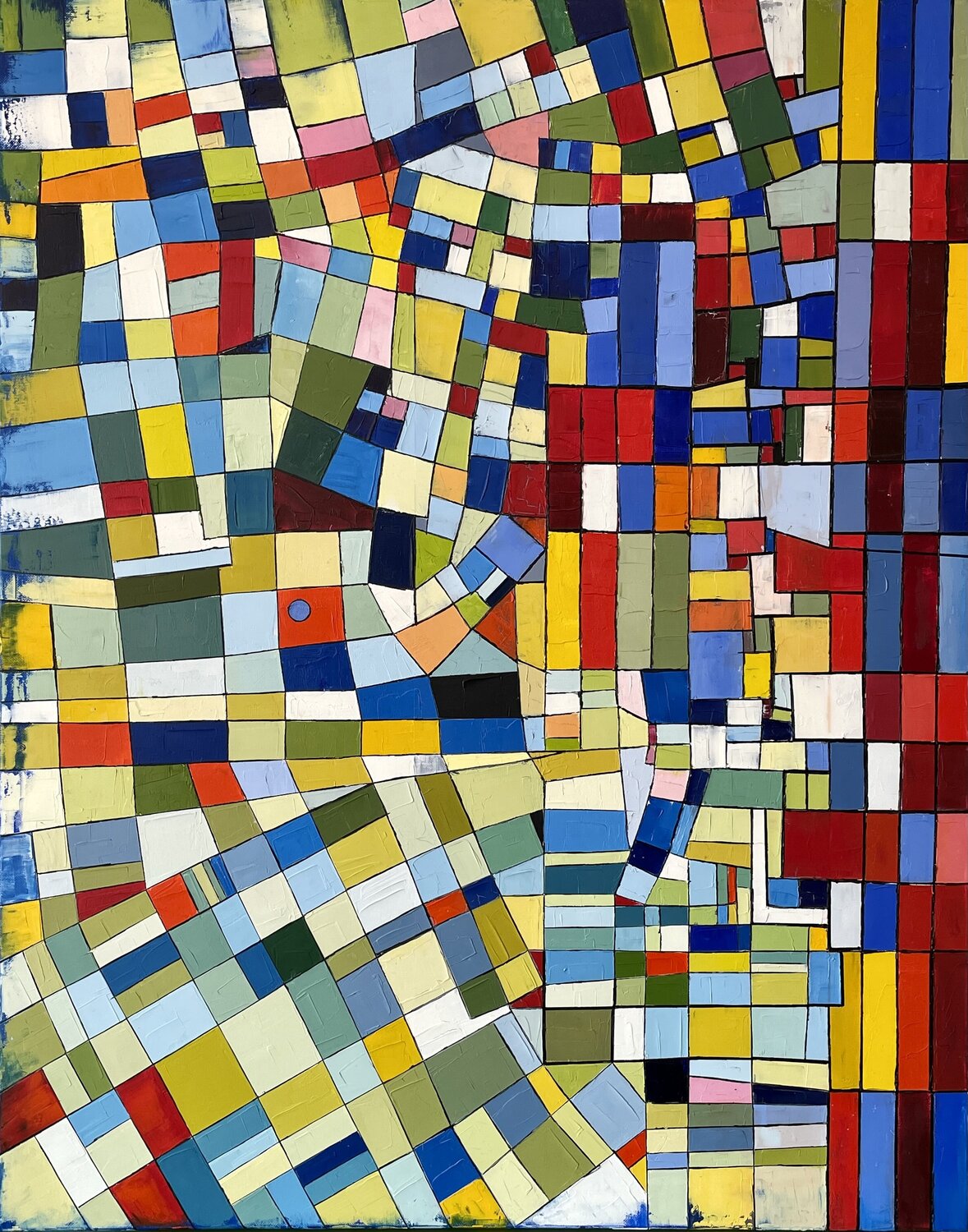 SEVENTIES 79 Patrick Marin Original painting for sale
