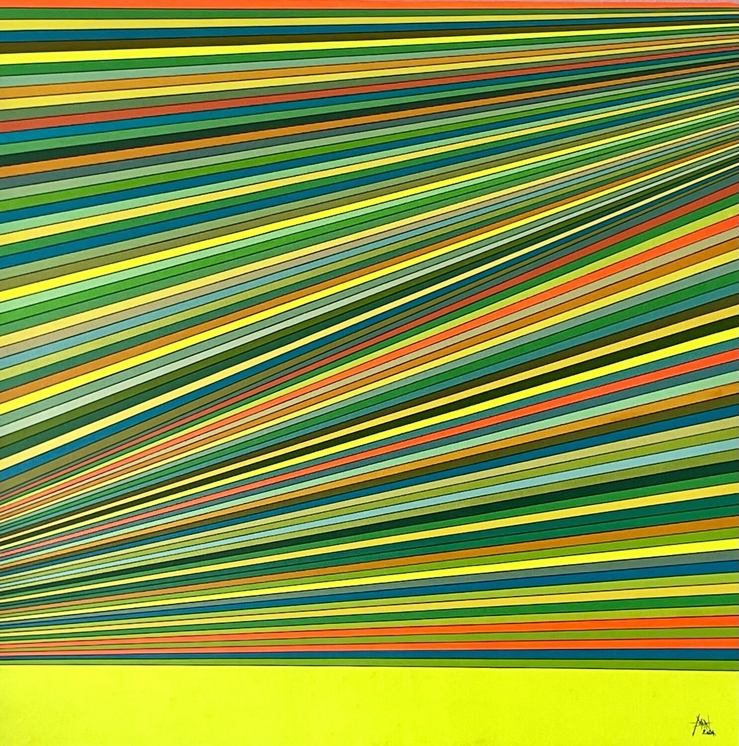SEVENTIES 138 Patrick Marin Original painting for sale
