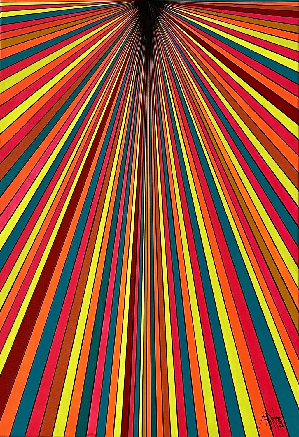 SEVENTIES 139 Patrick Marin Original painting for sale