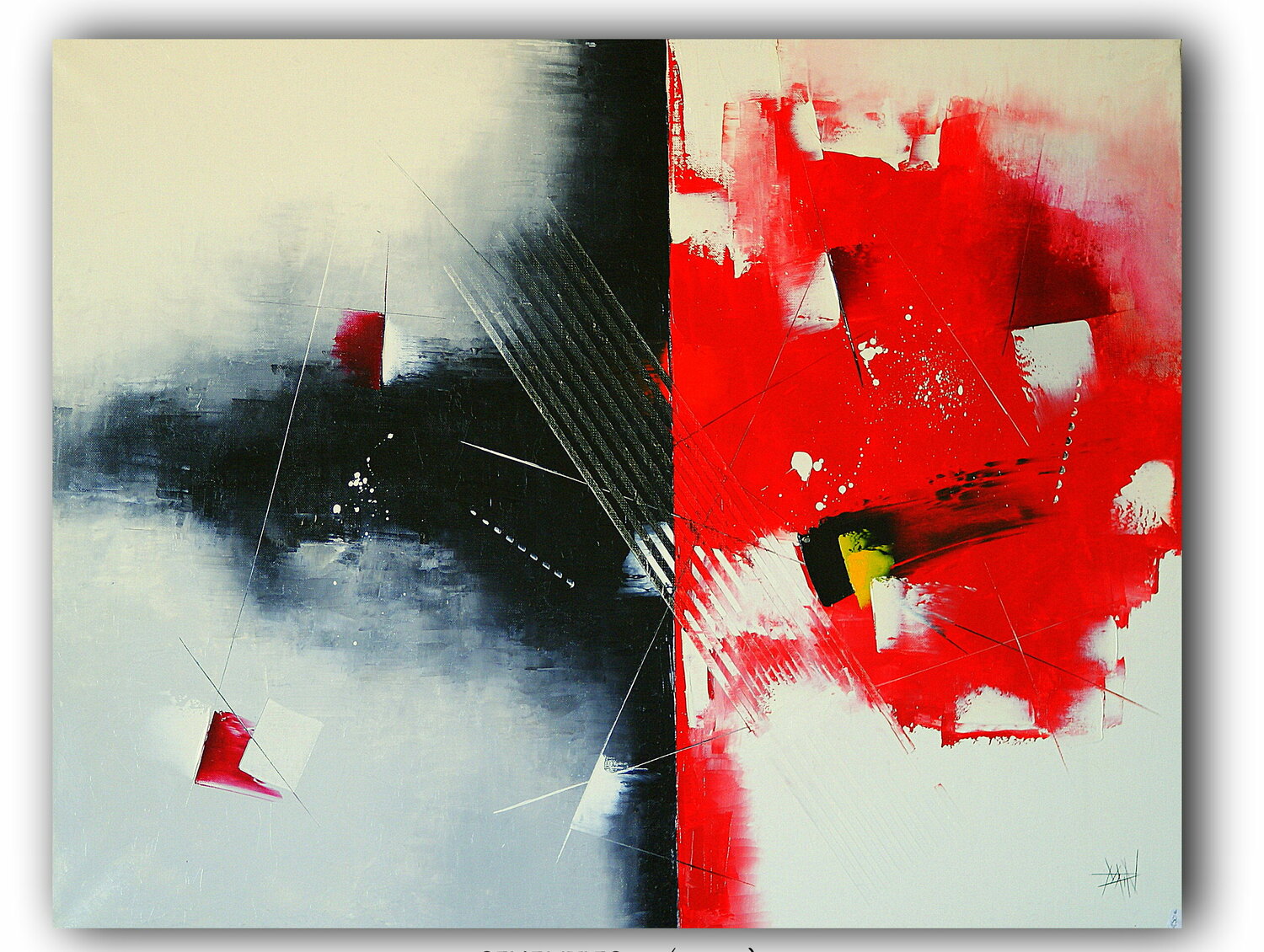 SEVENTIES 70 Patrick Marin Original painting for sale