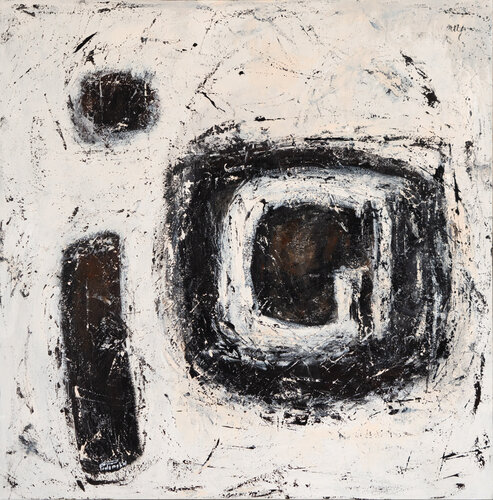 Monochrome poem VII by Daria Podemska, Painting for Sale on Select