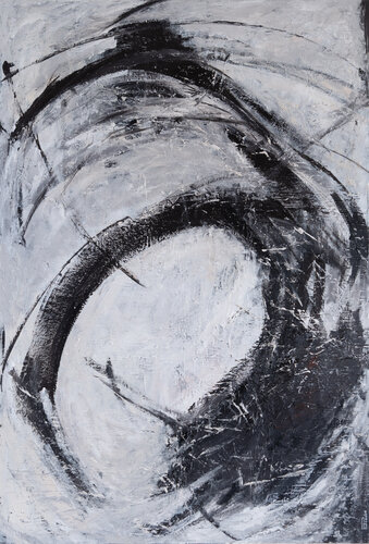Monochrome poem IV by Daria Podemska, Painting for Sale on Select