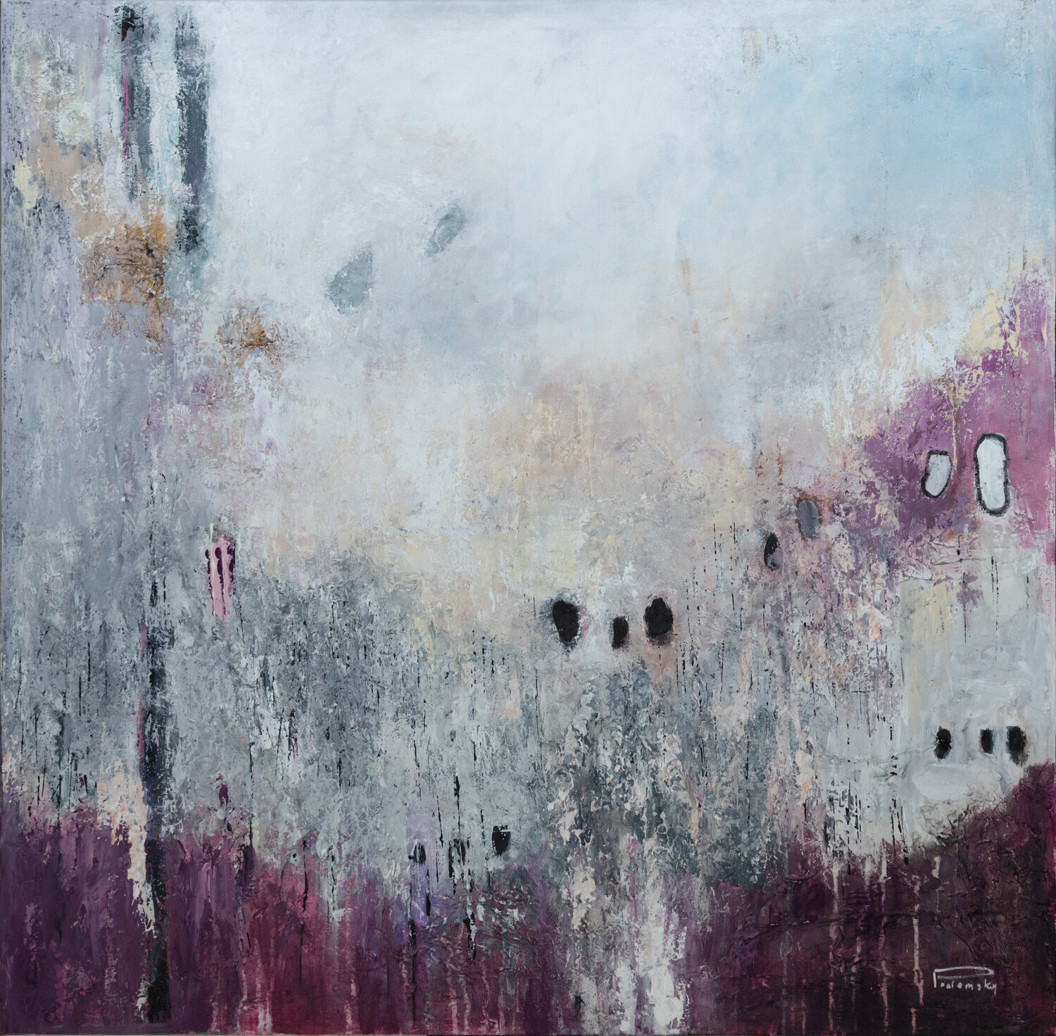 Tales from the secret garden X Daria Podemska Original painting for sale
