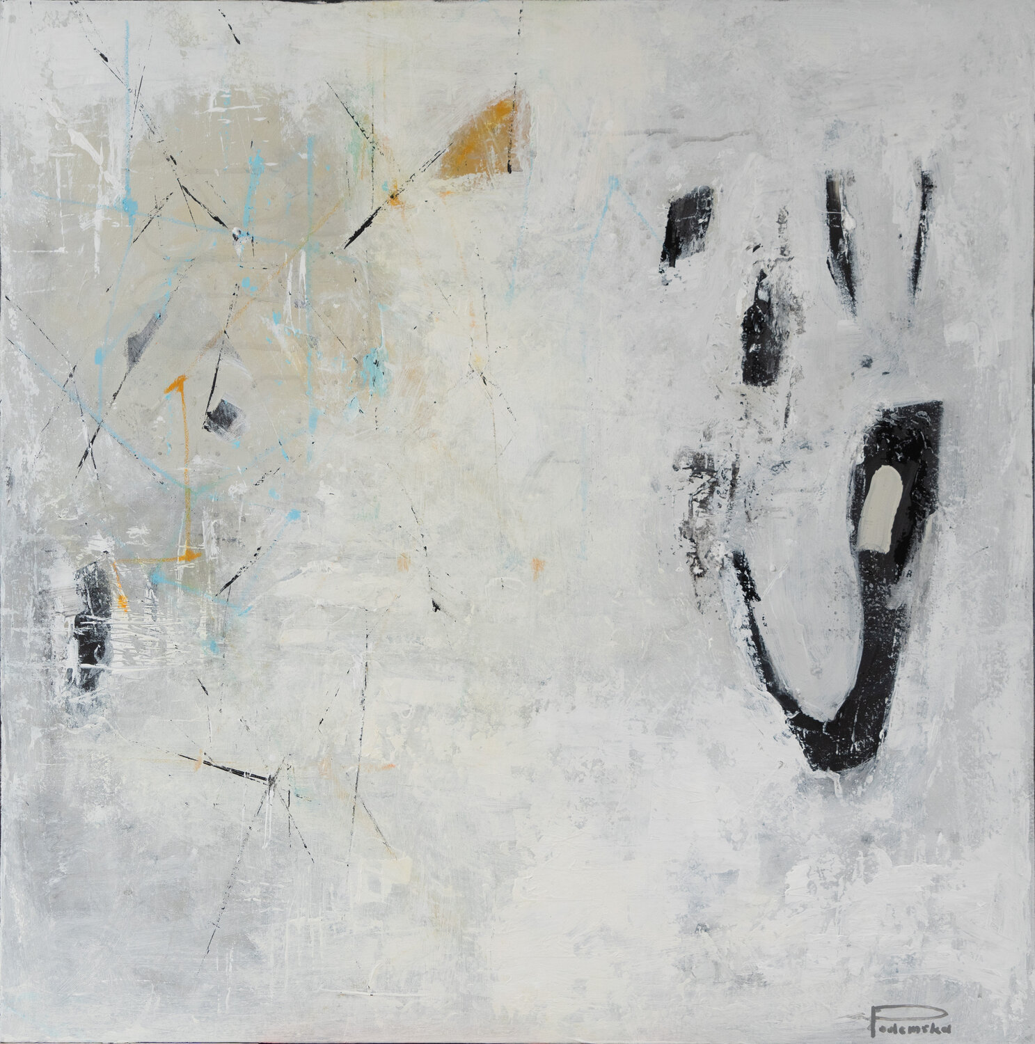 Tranquility of a moment VI Daria Podemska Original painting for sale