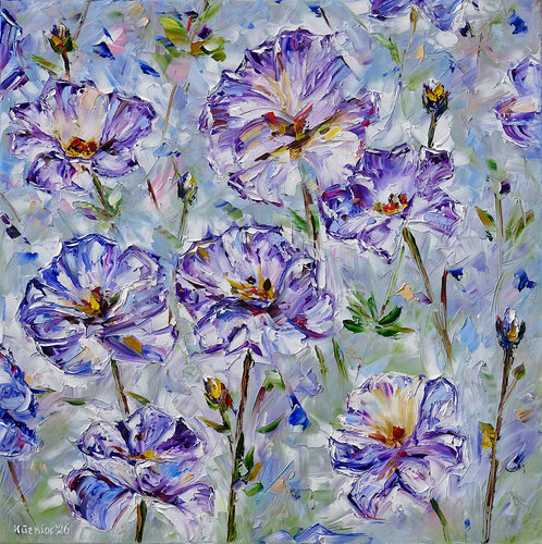 Seelenblumen by Mirek Kuzniar, Painting for Sale on Select