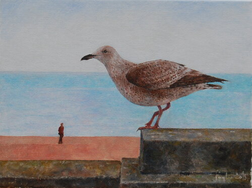 Alone by Adam Faglio, Painting for Sale on Select