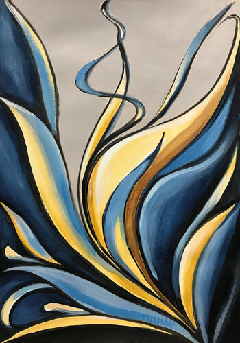 Becoming Flame by Dmitry King, Painting for Sale on Select