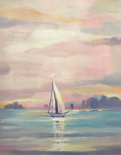 Water Bliss by Dmitry King, Painting for Sale on Select