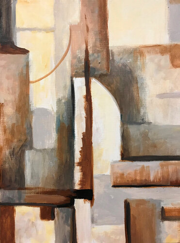 Quiet Structure von Dmitry King, Malerei kaufen auf Select