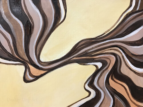 Molten Line von Dmitry King, Malerei kaufen auf Select