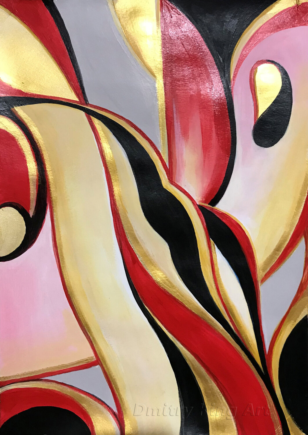 Flash of Joy Dmitry King Original painting for sale