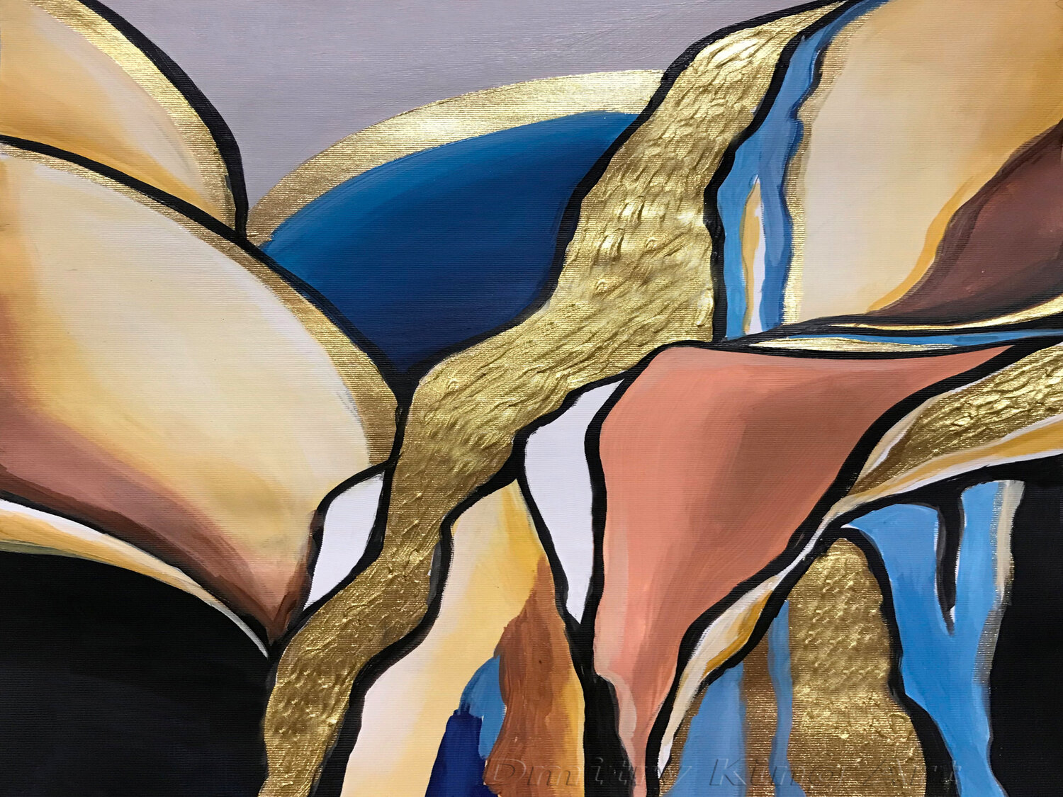 Quiet Flux Dmitry King Original painting for sale