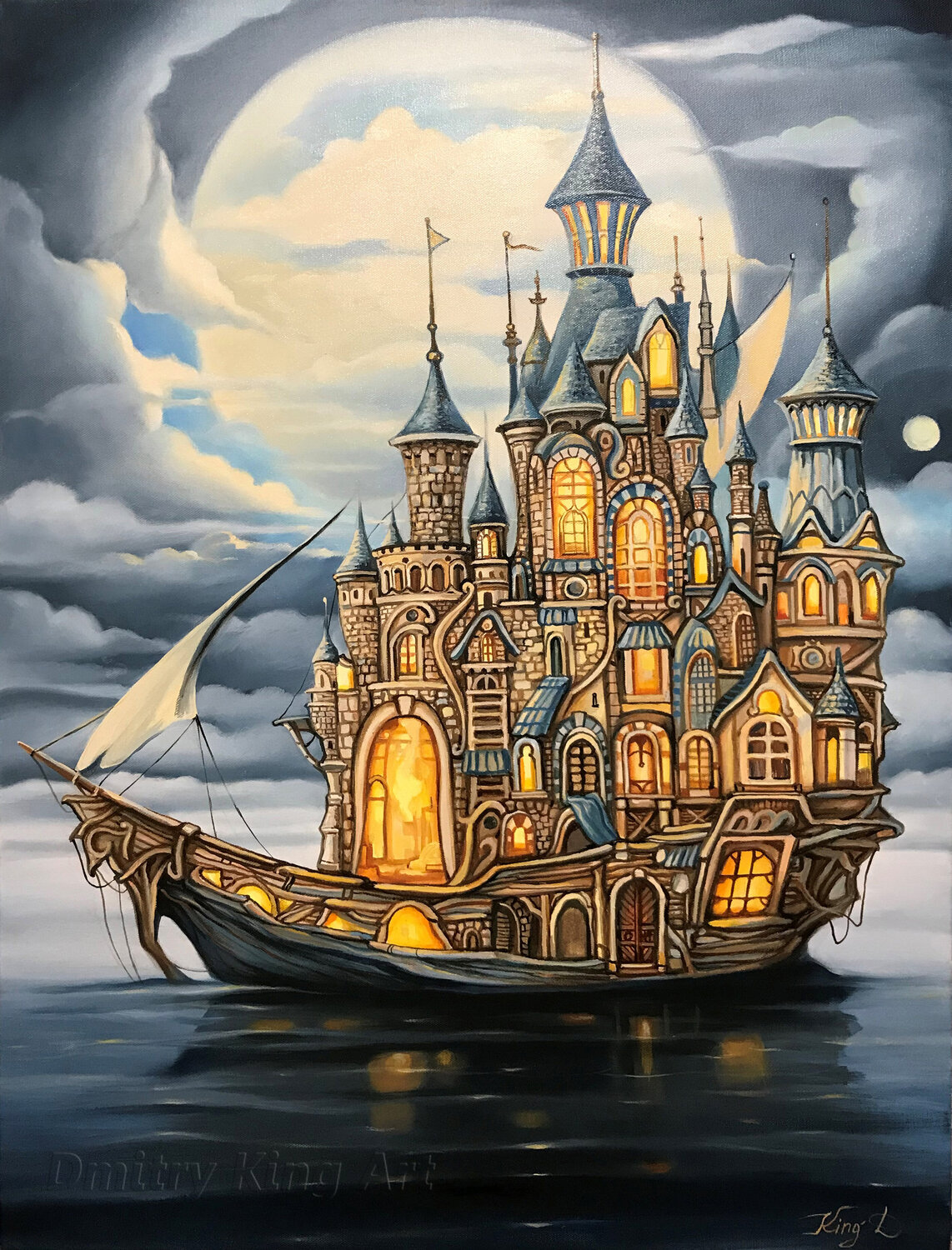 Following the Dream Dmitry King Original painting for sale