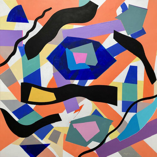 ÉVASION by Gilbert Raffin, Painting for Sale on Select
