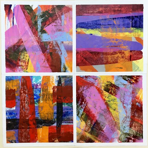 RENCONTRE by Gilbert Raffin, Painting for Sale on Select