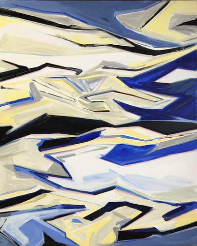 DUNES by Gilbert Raffin, Painting for Sale on Select
