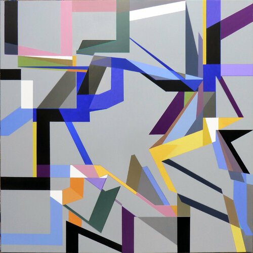 LABYRINTHE by Gilbert Raffin, Painting for Sale on Select