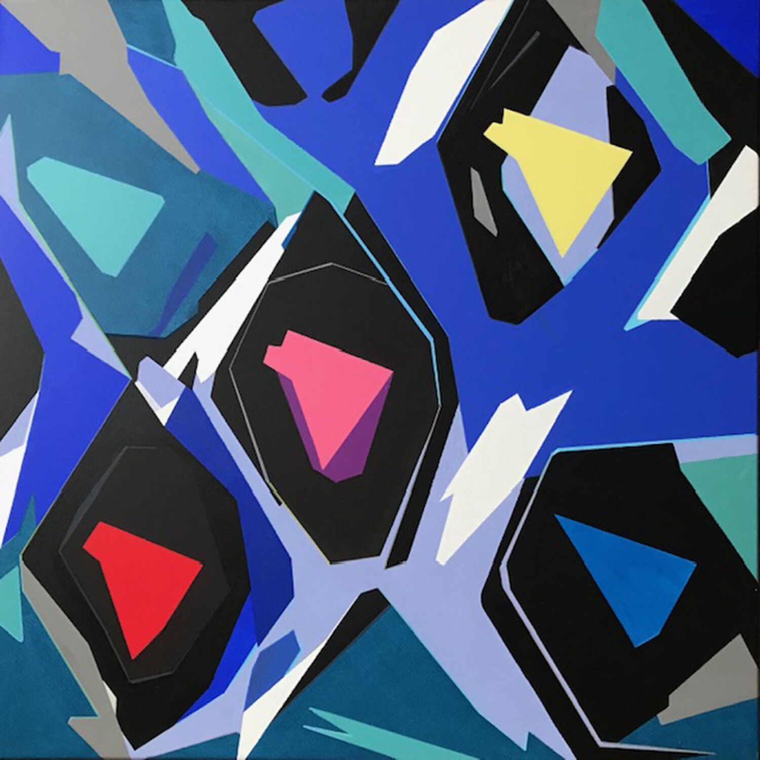 RUN Gilbert Raffin Original painting for sale