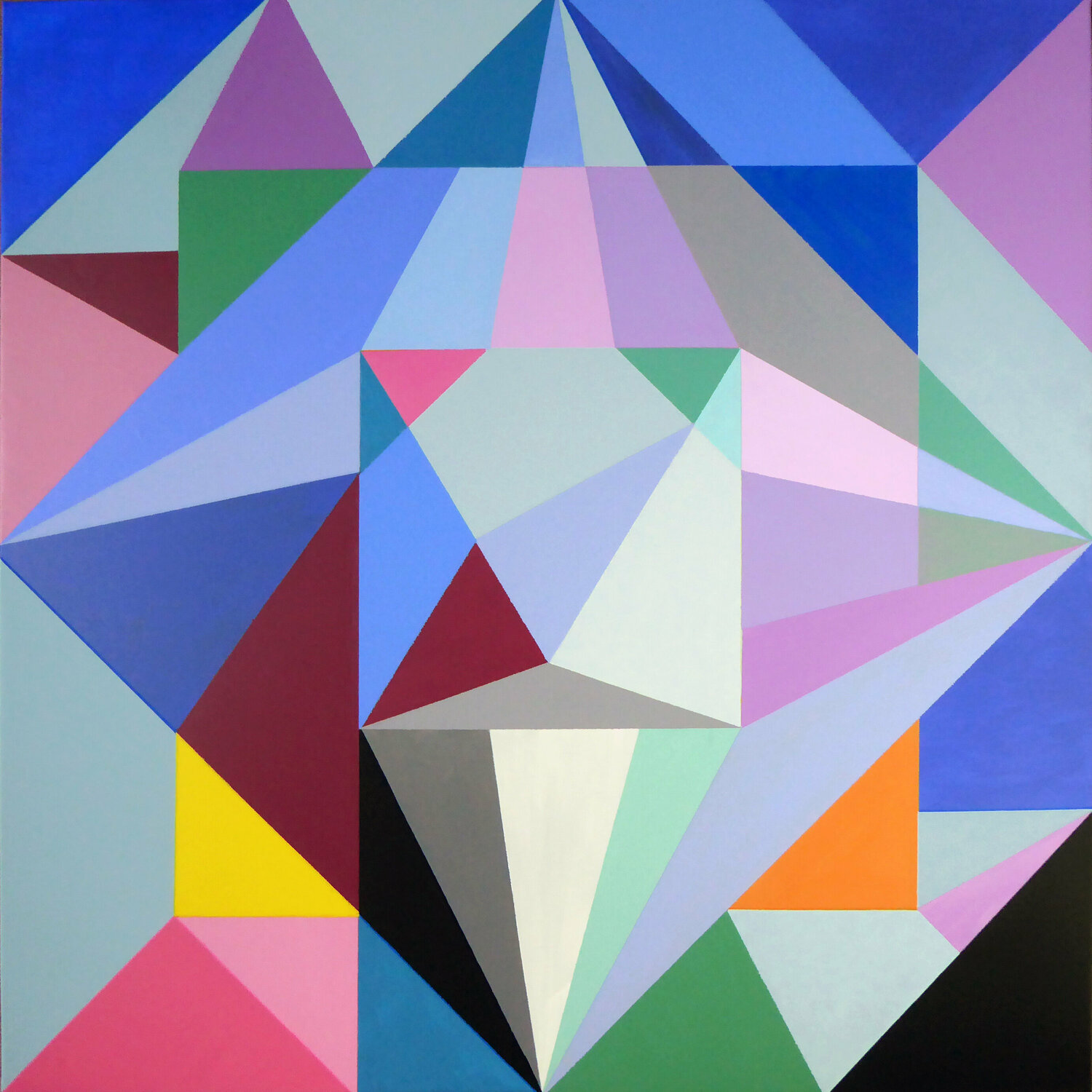 LOUVRE Gilbert Raffin Original painting for sale