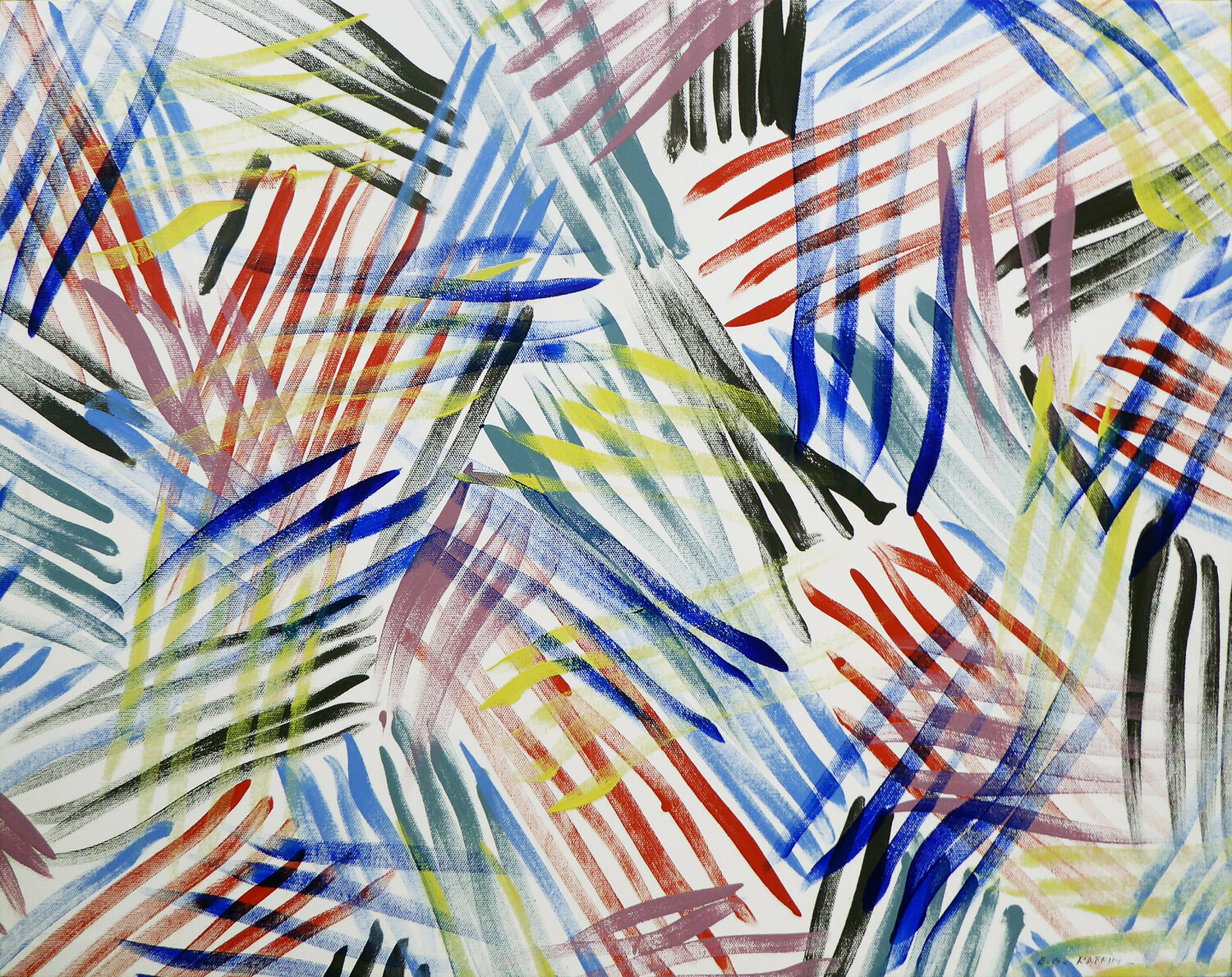 RYTHME Gilbert Raffin Original painting for sale
