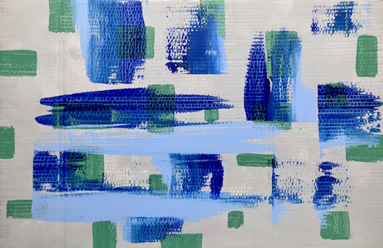 Fluide Gilbert Raffin Original painting for sale