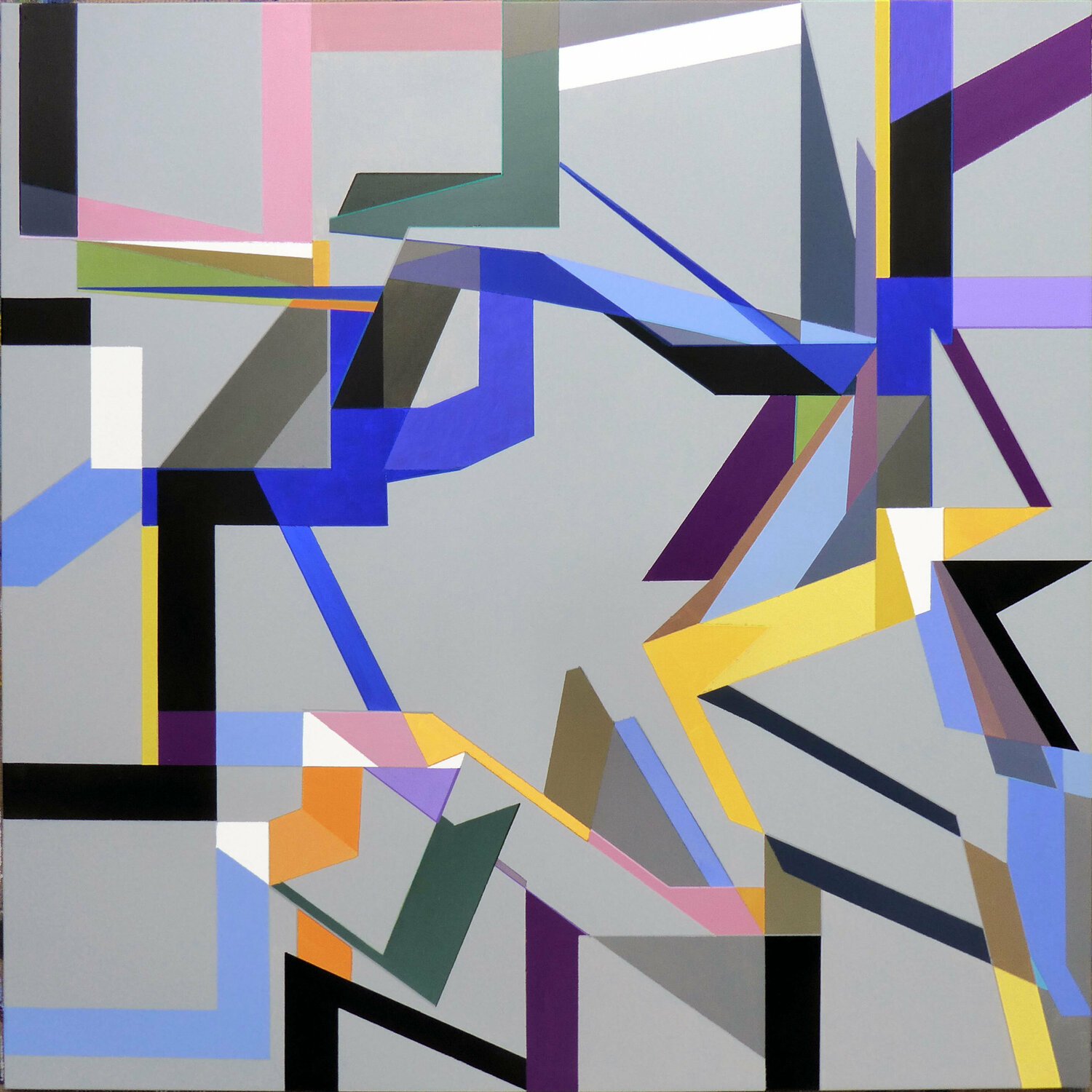 LABYRINTHE Gilbert Raffin Original painting for sale