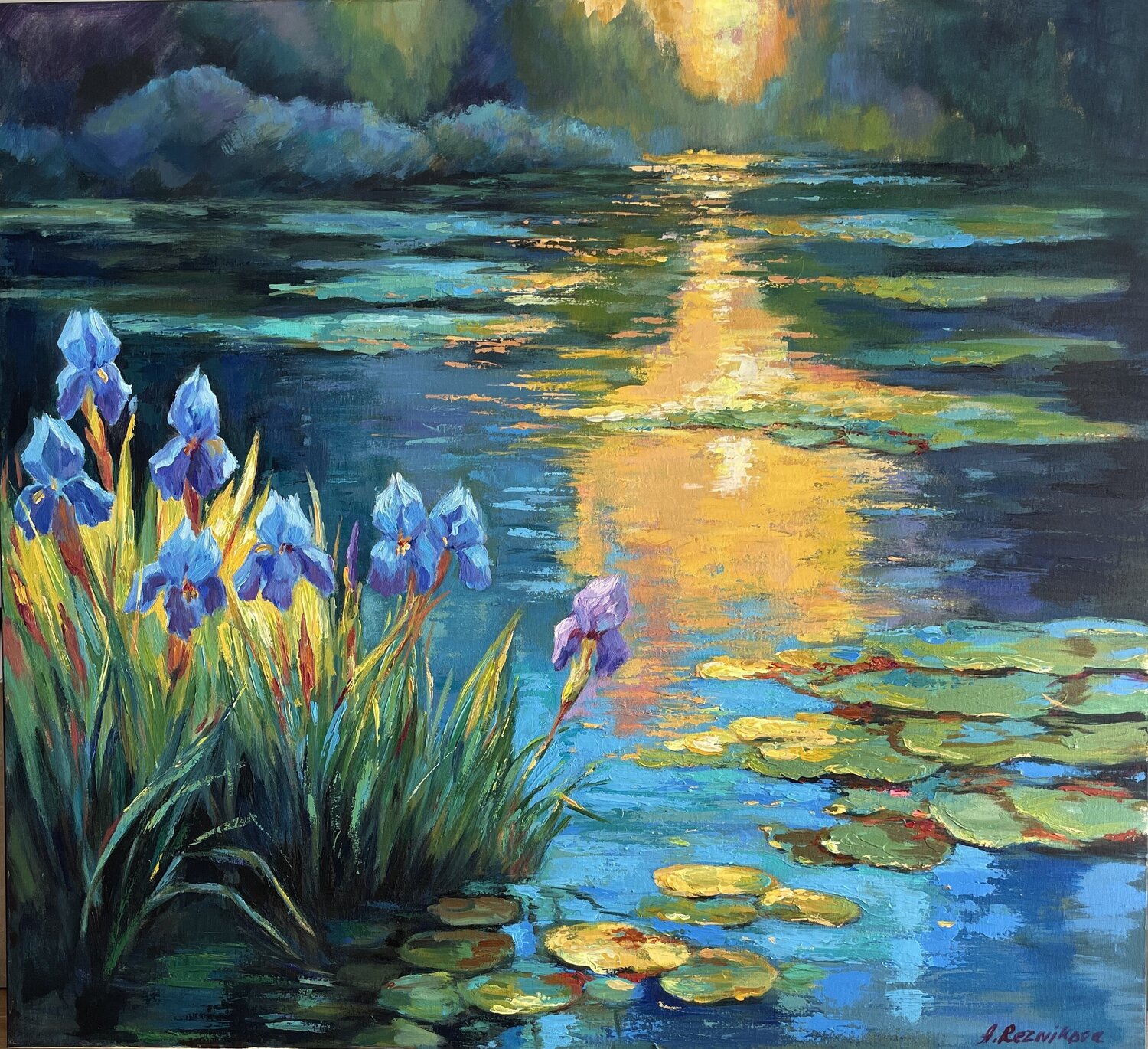 Waterway Anna Reznikova Original painting for sale