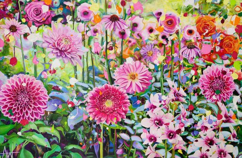 Bloomscape by Angie Wright, Painting for Sale on Select