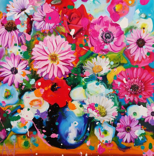 A Beautiful Excess by Angie Wright, Painting for Sale on Select