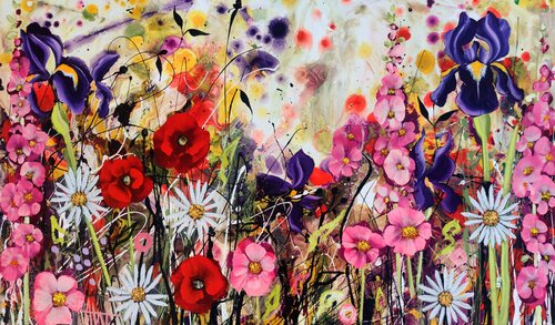 Radiant Chaos by Angie Wright, Painting for Sale on Select