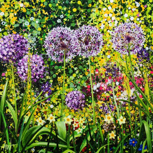 Where The Wild Light Falls by Angie Wright, Painting for Sale on Select