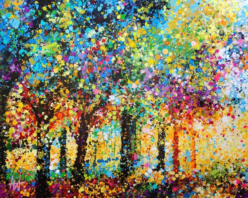 A Thousand Little Miracles by Angie Wright, Painting for Sale on Select