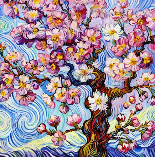 The Joy of Spring by Angie Wright, Painting for Sale on Select