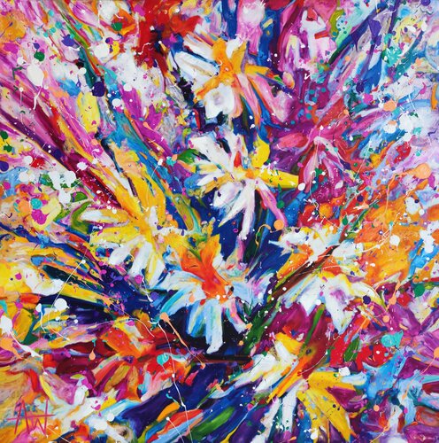 Joy Unbound by Angie Wright, Painting for Sale on Select