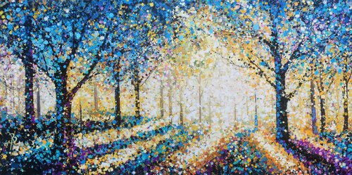 Where Beautiful Things Begin by Angie Wright, Painting for Sale on Select