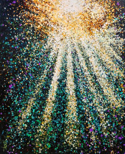 The Way Back to Light by Angie Wright, Painting for Sale on Select