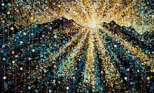A Thousand Shards of Light by Angie Wright, Painting for Sale on Select