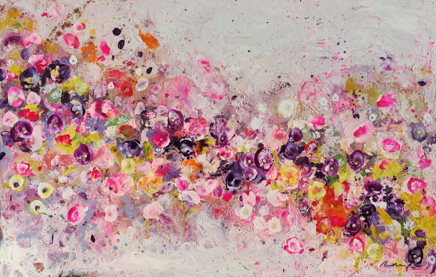 A Wild Kind of Beautiful Angie Wright Original painting for sale