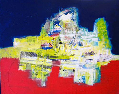 Destination lointaine # 1 by Guillaume Defins, Painting for Sale on Select