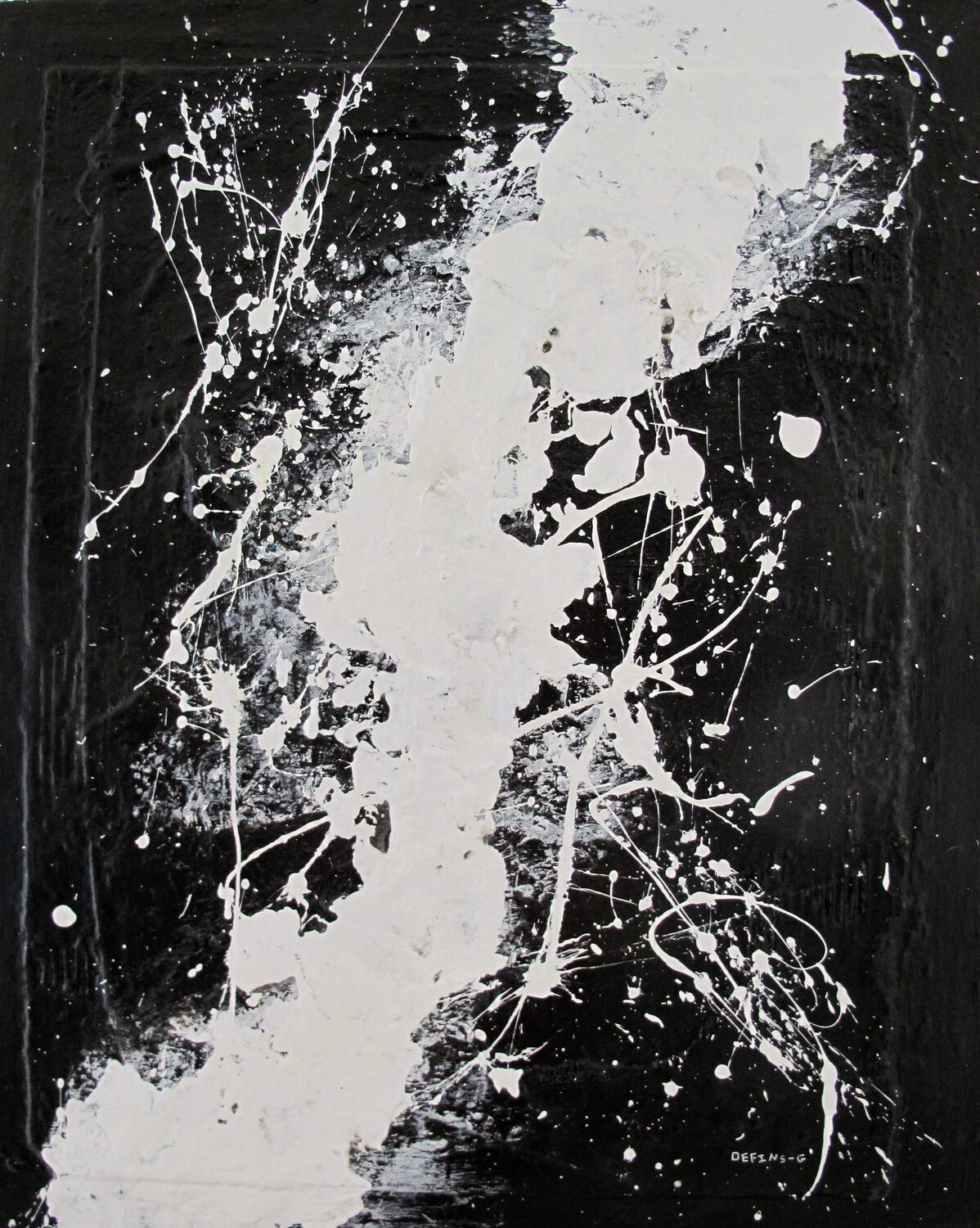 Des étoiles parmi d'autres Guillaume Defins Original painting for sale
