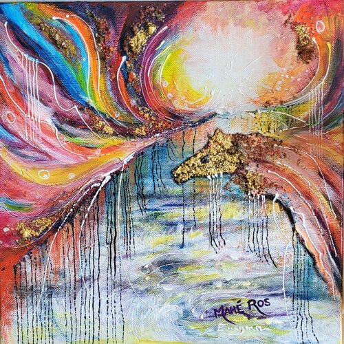 EKIDAE - Enigm@3 by Mahé Ros, Painting for Sale on Select