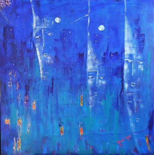 Empreintes by Mahé Ros, Painting for Sale on Select