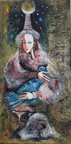RELIANCE by Mahé Ros, Painting for Sale on Select