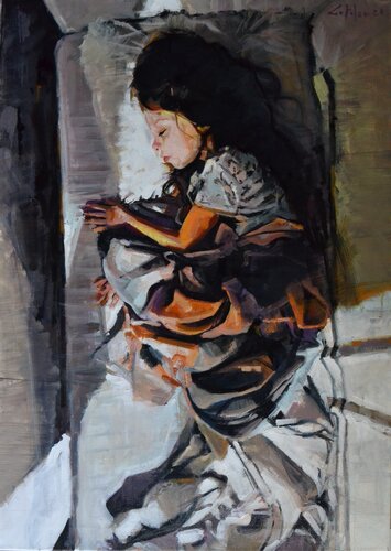 Dulces sueños by Marco Ortolan, Painting for Sale on Select